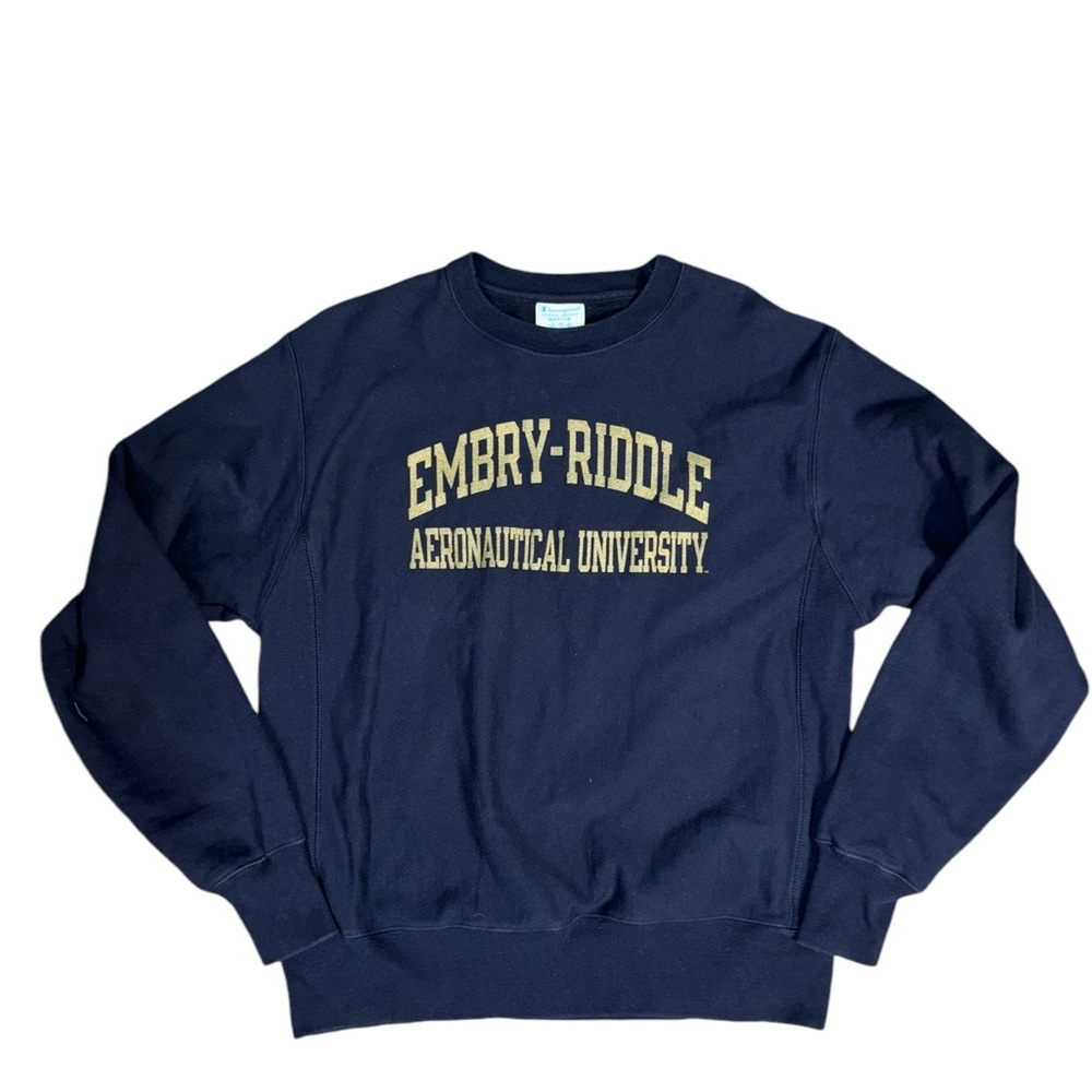 Champion Embry-Riddle Aeronautical University Reverse Weave Crewneck